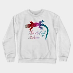 Lizard - nature art design Crewneck Sweatshirt